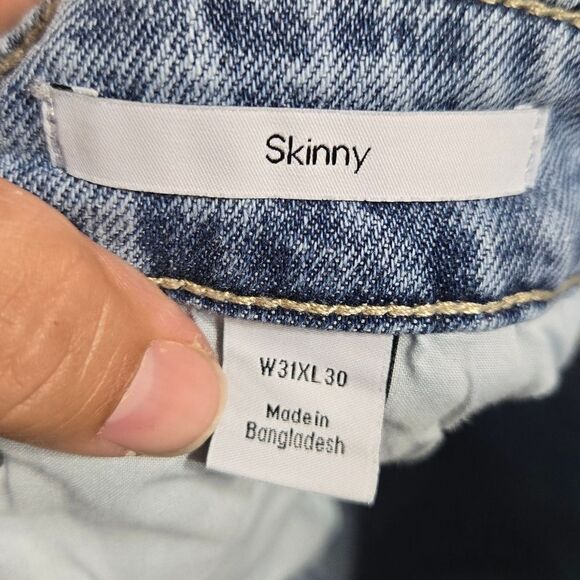 Men's Calvin Klein Skinny Jeans 31x30 - Picture 7 of 9